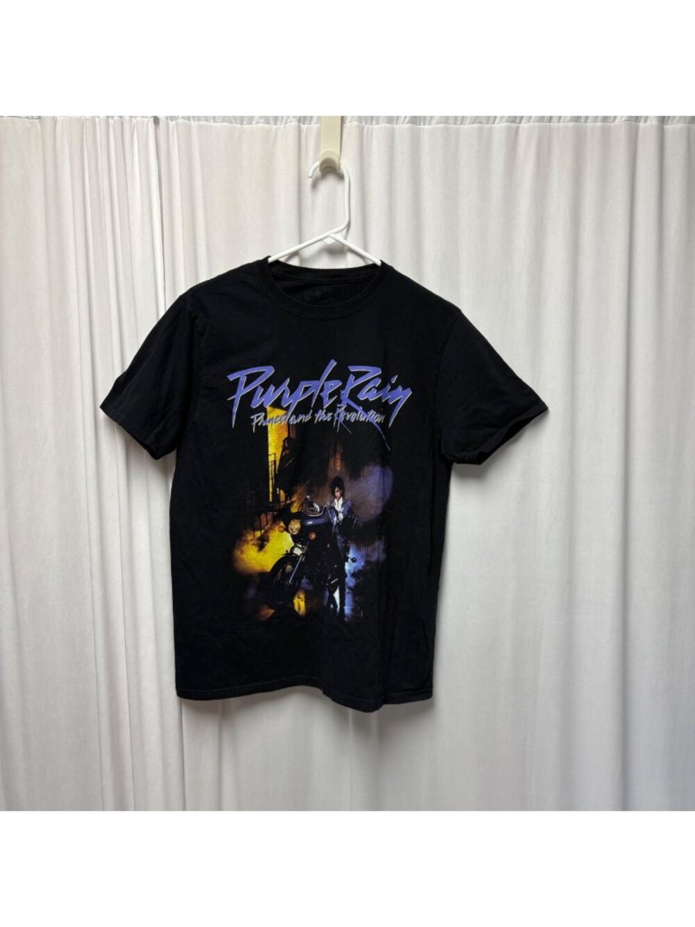 Prince Shirt Purple Rain Concert Shirt Band Tee Unisex Medium Album Artwork
